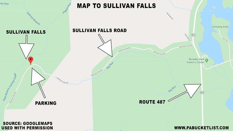 Exploring Sullivan Falls on State Game Lands 13 PA Bucket List