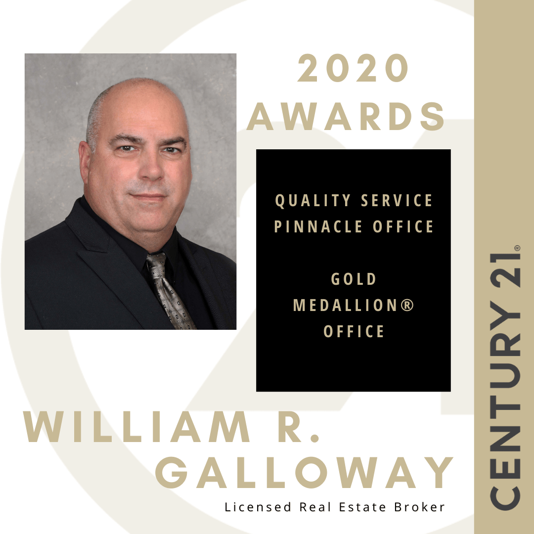 Century 21 Galloway Realty 2020 Award Winning Agents!