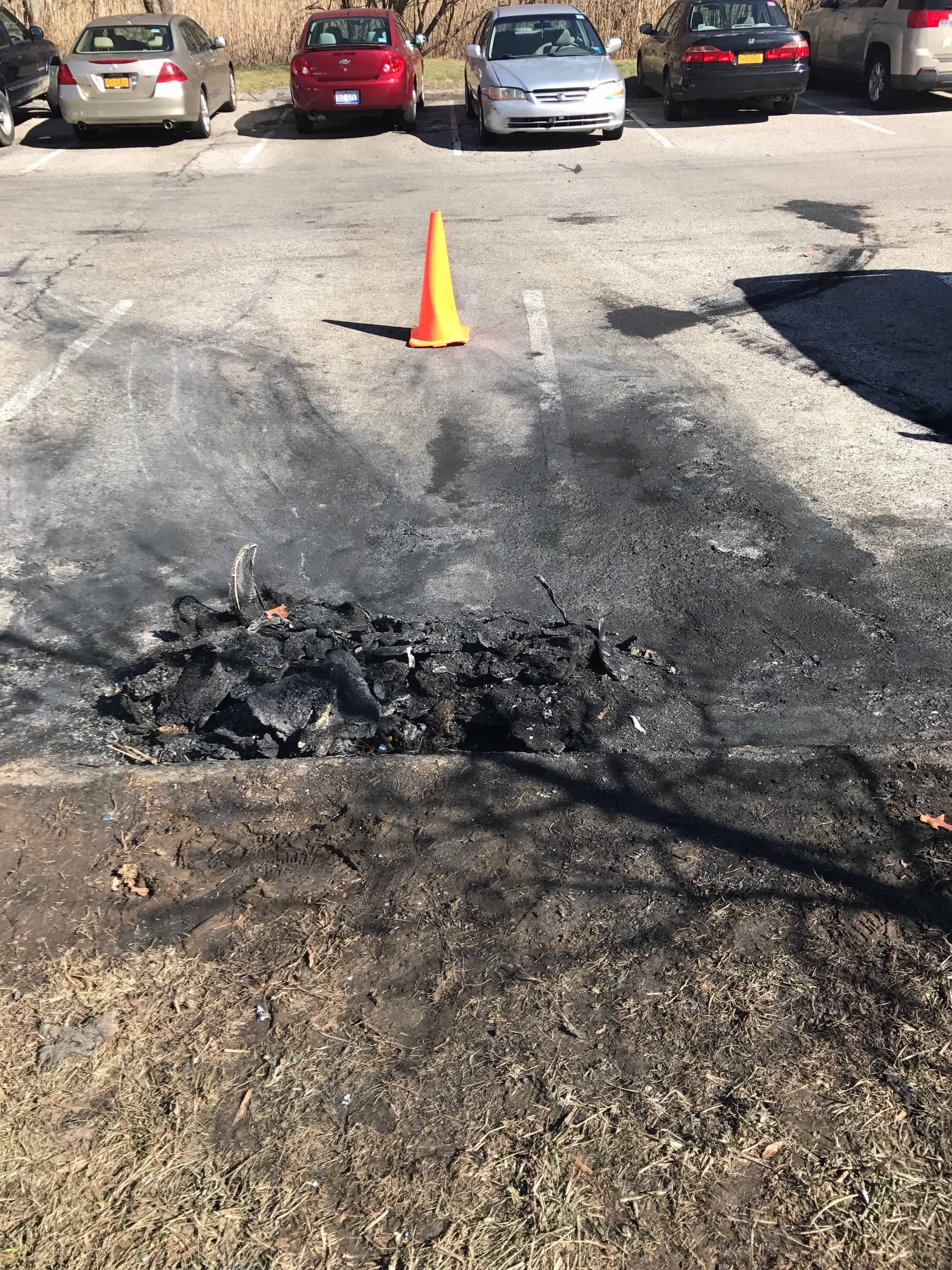 Cars Catch Fire in North Parking Lot THE PACE CHRONICLE