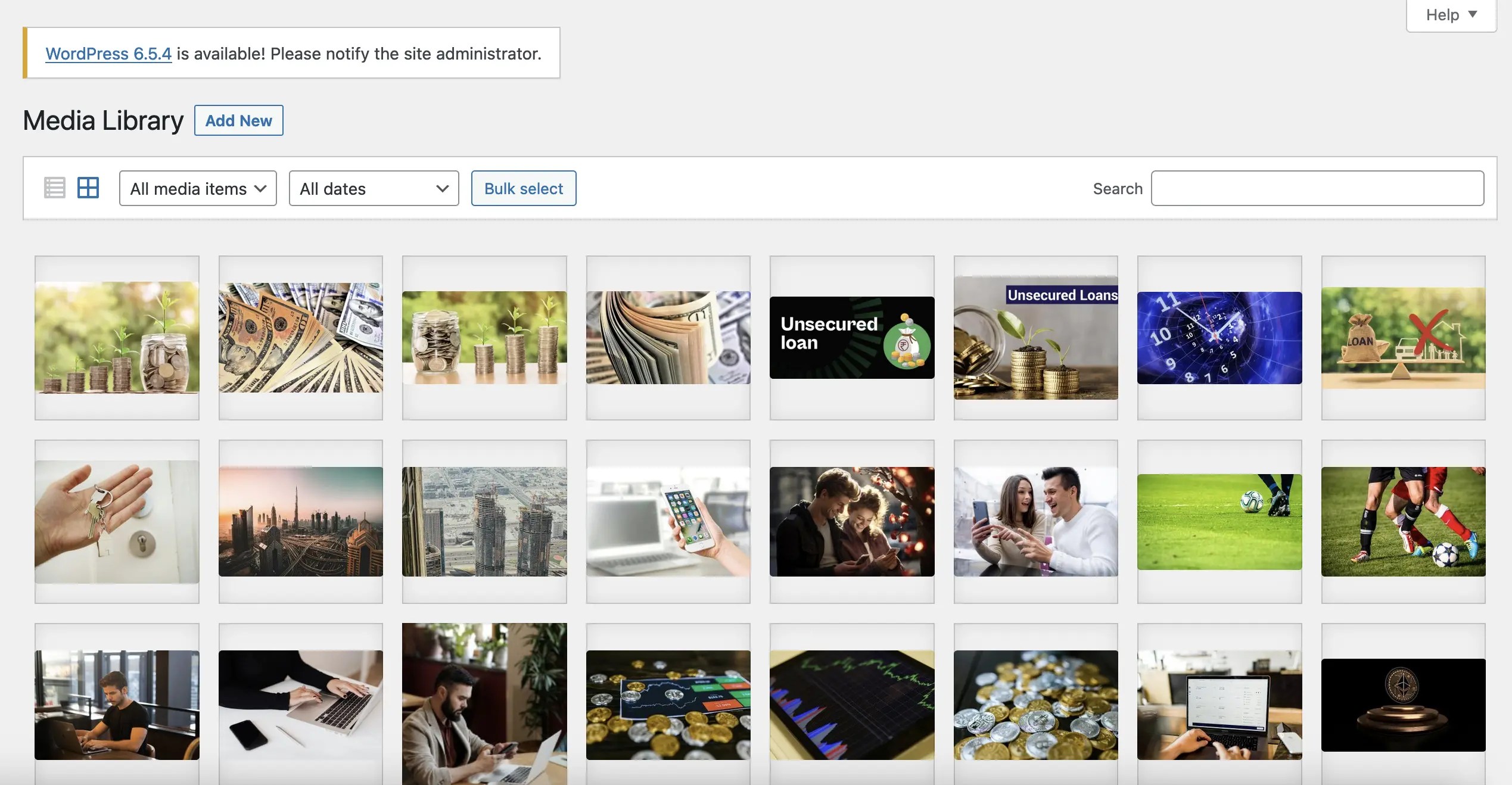 How to Organize WordPress Files in Media Library Folders PACE Business