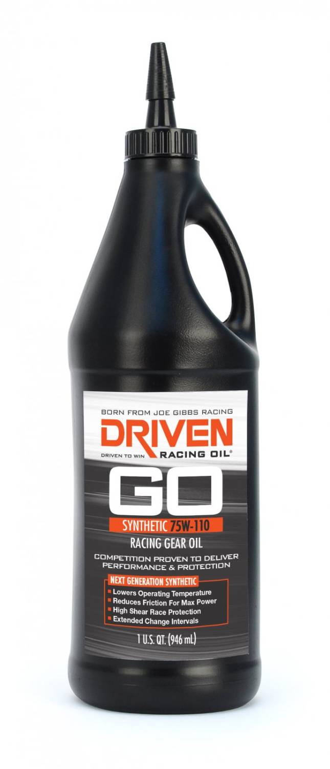 JGD00630 Joe Gibbs Synthetic Racing Gear Oil 75W110 1 Quart Bottle