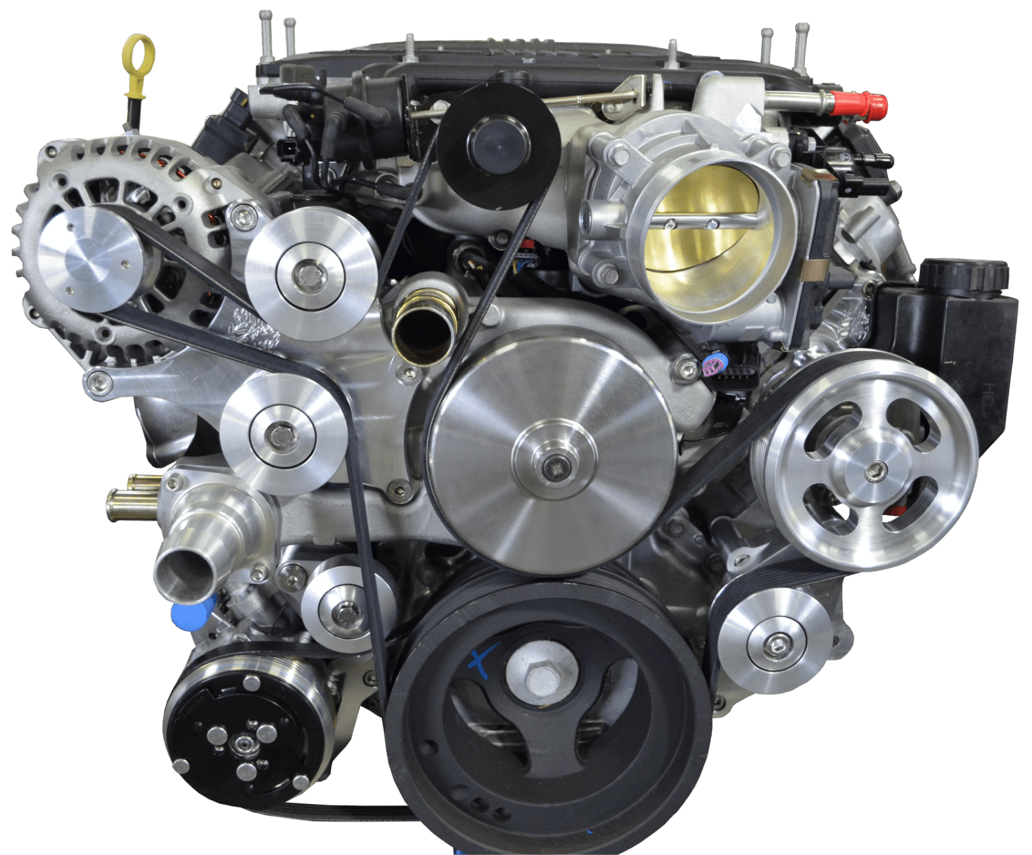 Pace Performance SSLT4FEA2 GM Wet Sump LT4 Serpentine Drive System