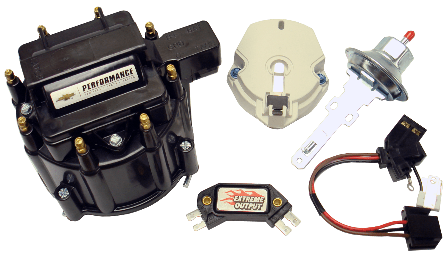 141796 GM HEI Distributor TuneUp Kit, Black Cap Proform