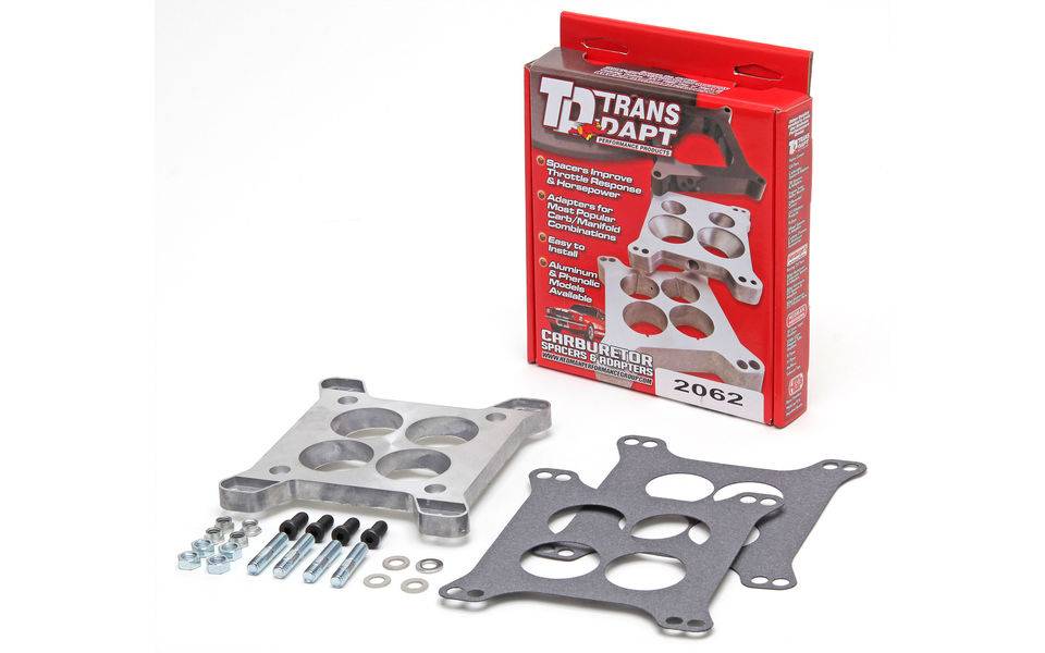 TD2062 Carburetor Adapter; 1/2" Tall; Large Rochester Carburetor to