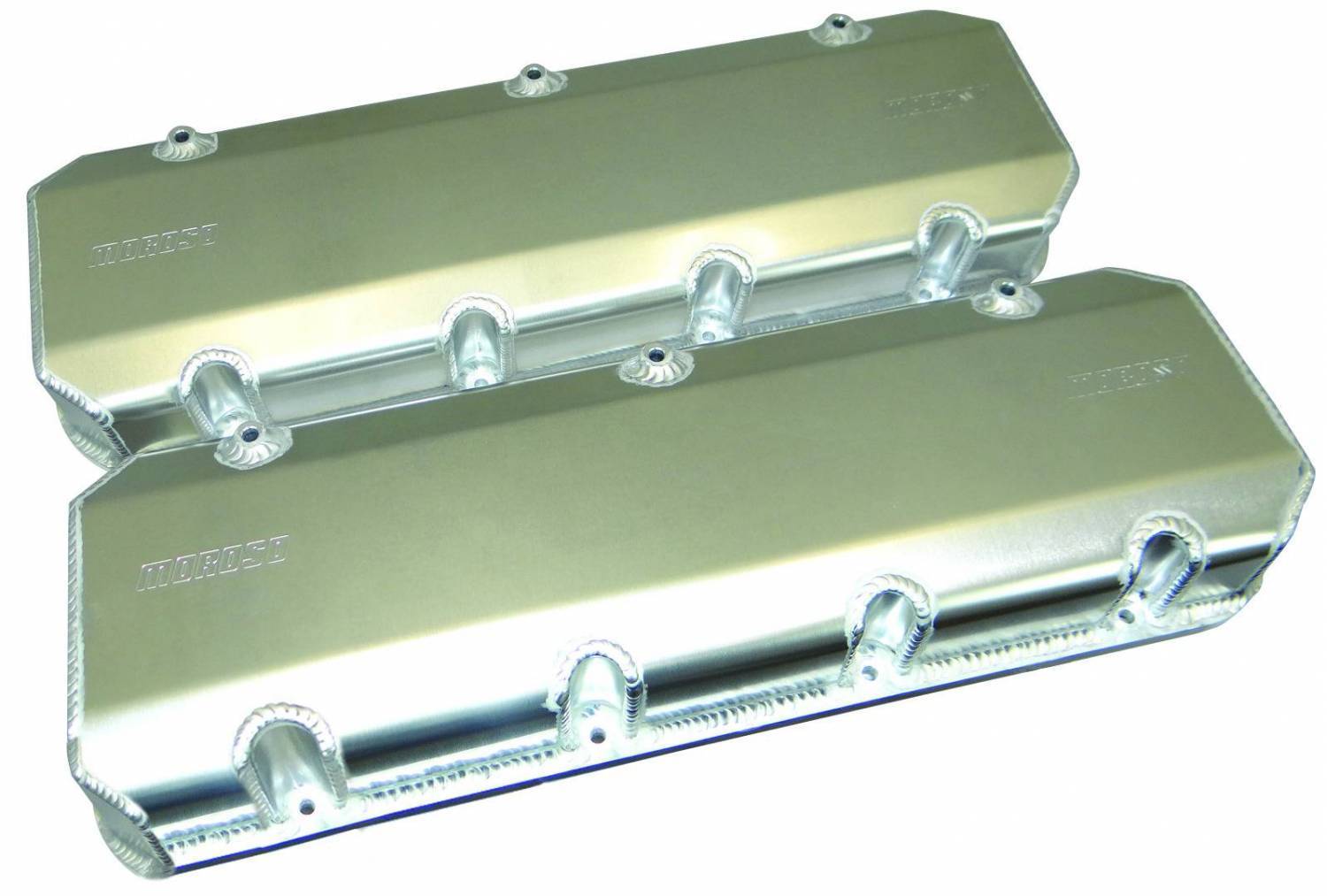 MOR68483 Fabricated Aluminum Valve Cover, Billet Rail for Brodix SR20 Cylinder Heads, Dart