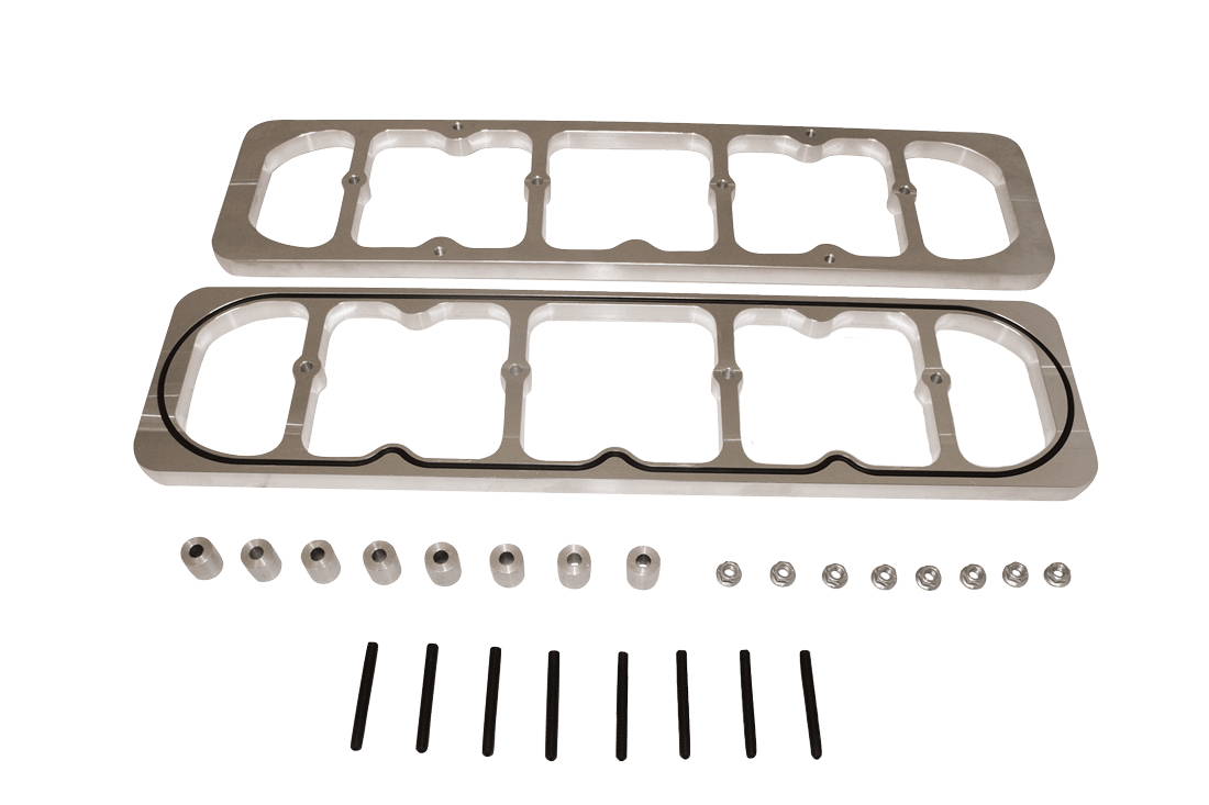 Valve Cover Adapter, Mounts SBC Valve Covers, On GM LS Cylinder Heads