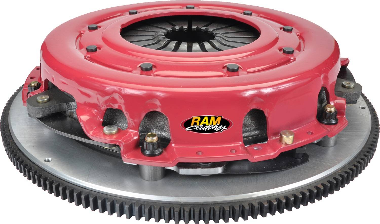RTrack Street Complete Dual Disc Organic Clutch Assembly Ram Clutches