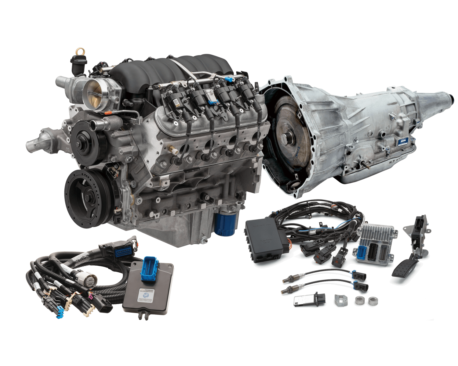 Chevrolet Performance LS3 495 HP Engine with 4L70E Transmission Combo