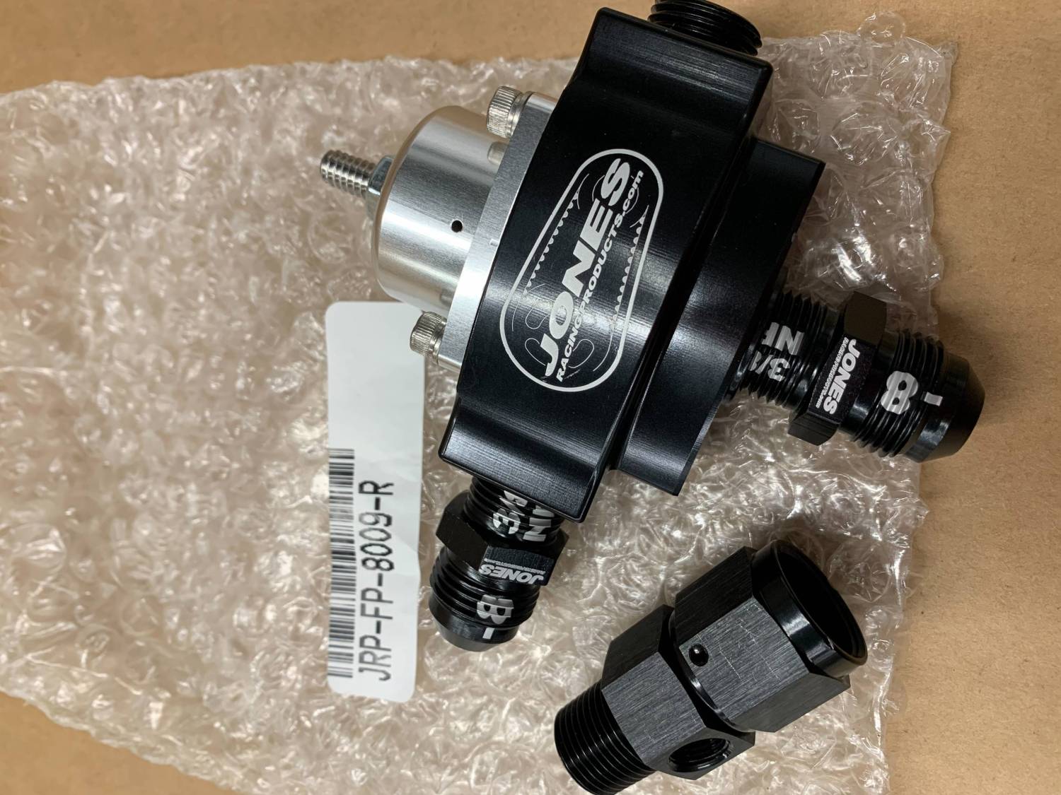 Jones FP8009R Billet Aluminum Return Bypass Regulator