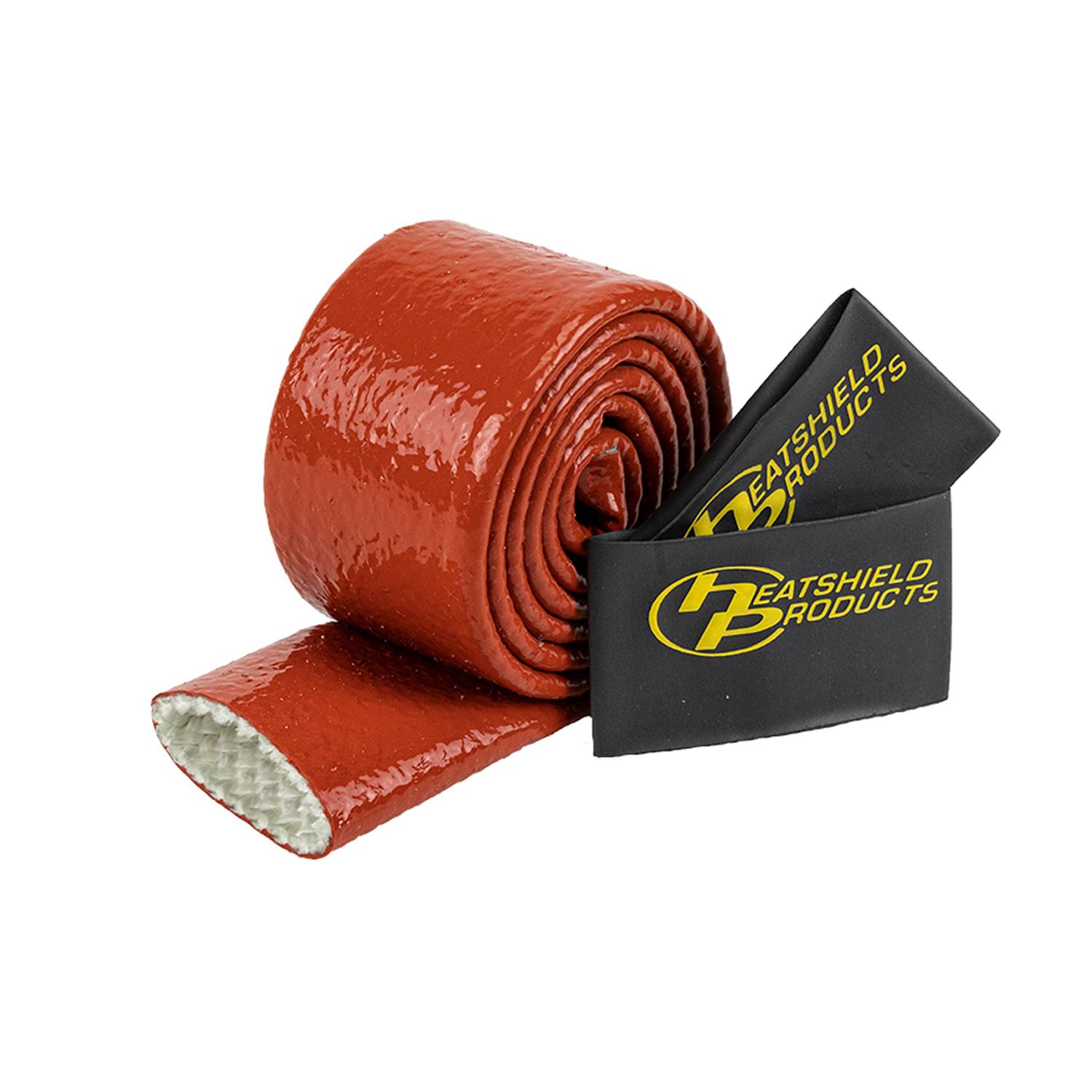 Heat Shield Sleeve 1 in ID X 3 ft Red Heatshield Products 210016