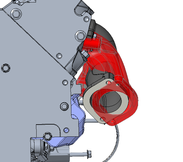 Hooker BHS5197 Hooker Blackheart LT Swap Exhaust Manifolds Rear Dump
