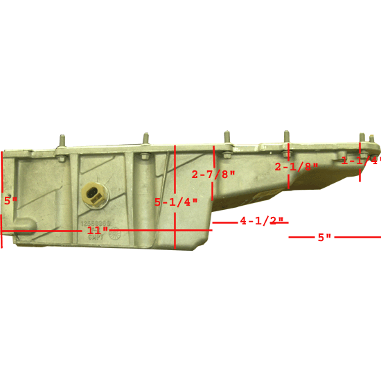 F Body Oil Pan GM (General Motors) PAC8771 19982002 Camaro