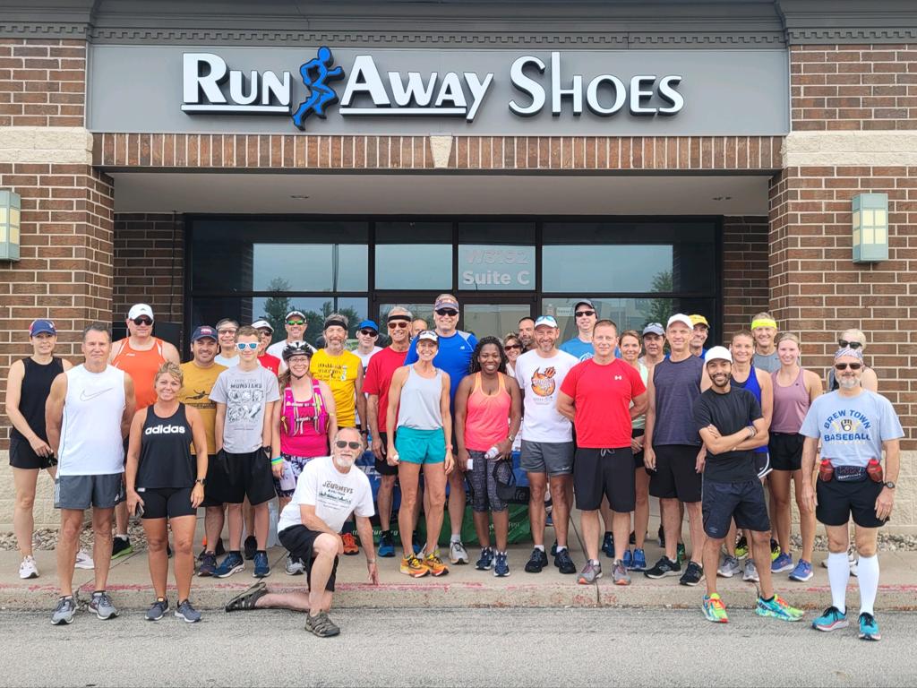 We are a group of runners that, lo and behold, like to run!