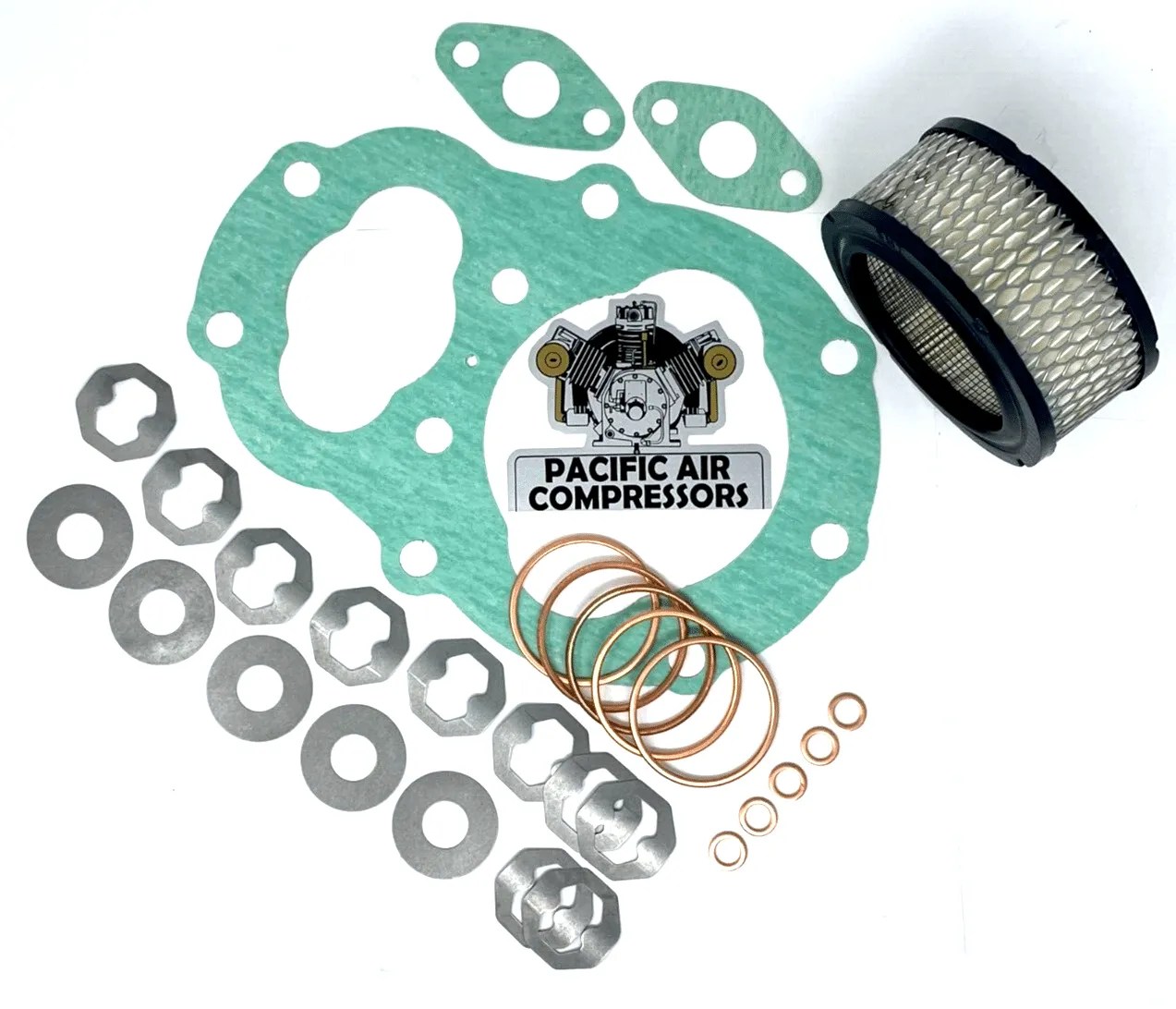 DEVILBISS / DEVAIR MODEL 247 HEAD OVERHAUL KIT AIR COMPRESSOR PARTS Pacific Air Compressors