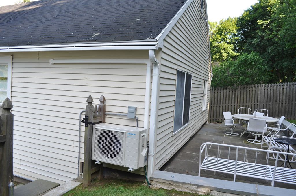 Wall Mounted Ductless Air Conditioner Installation NY NJ SANYO