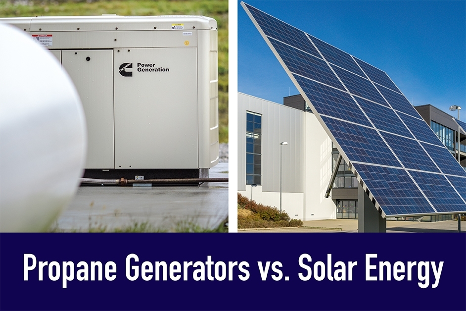 Propane Generators vs. Solar Energy Pacific Autogas