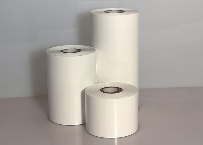 Resin High Opacity White Thermal Transfer Ribbons 4.33 in. x 1476 ft