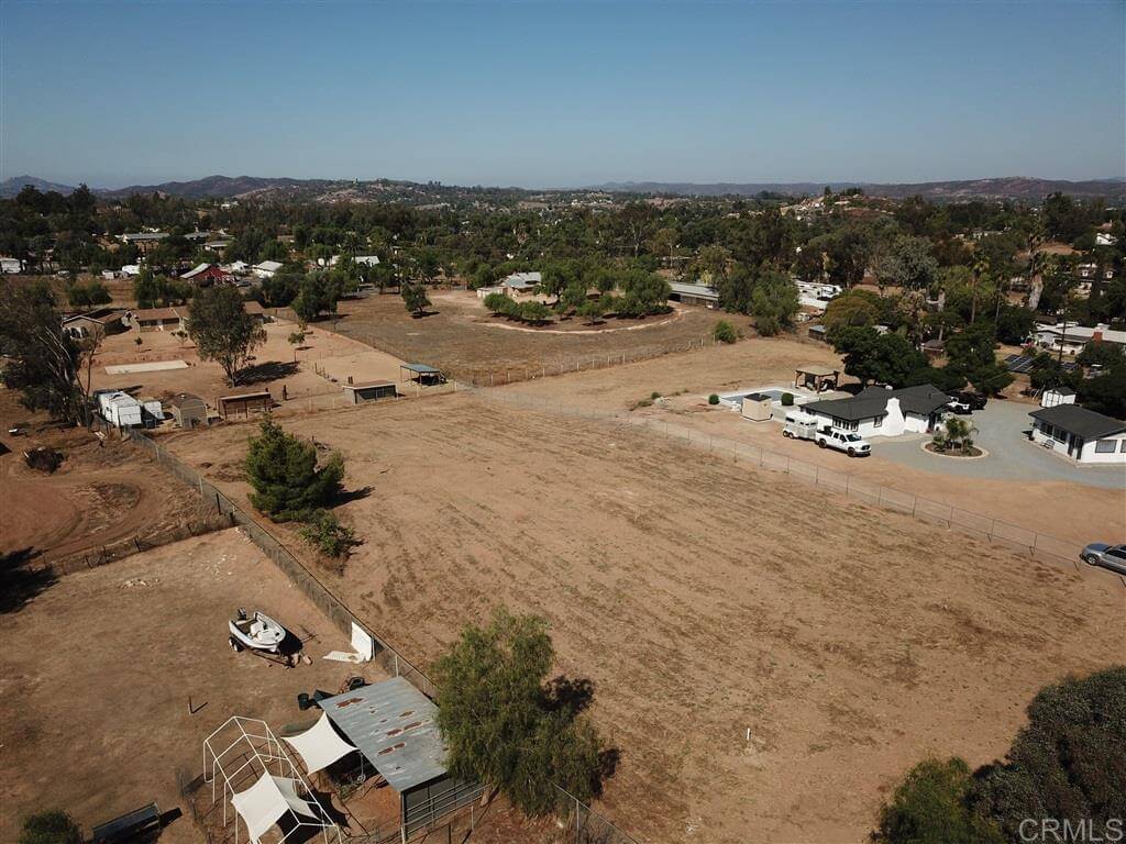 Robinson Ranch, Ramona Stages of developing 1 acre of land