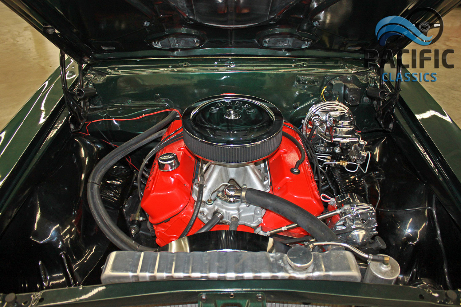 1966 Chevrolet Chevelle SS Green - Pacific Classics