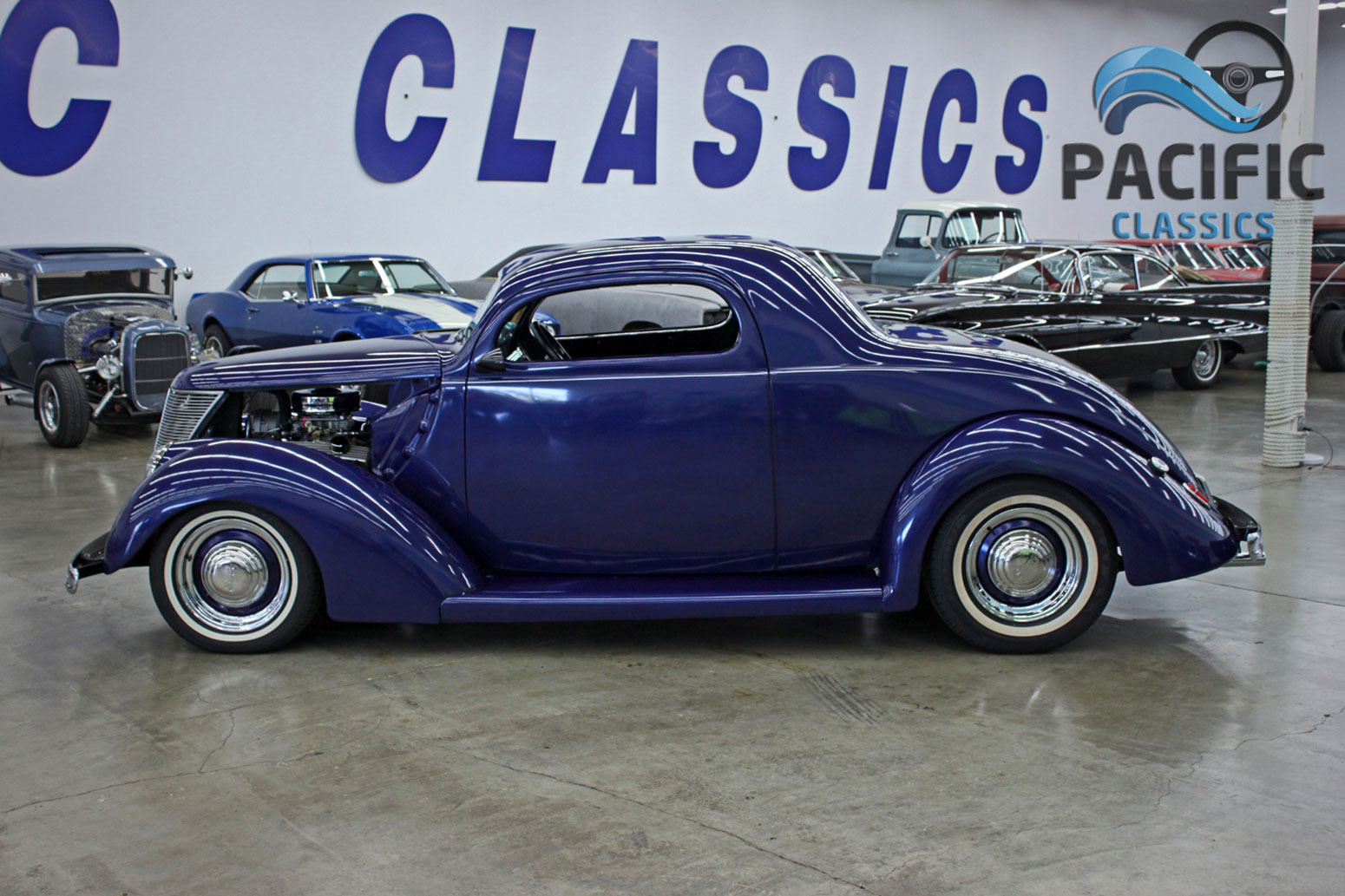 1937 Ford Coupe Kit Purple Pacific Classics