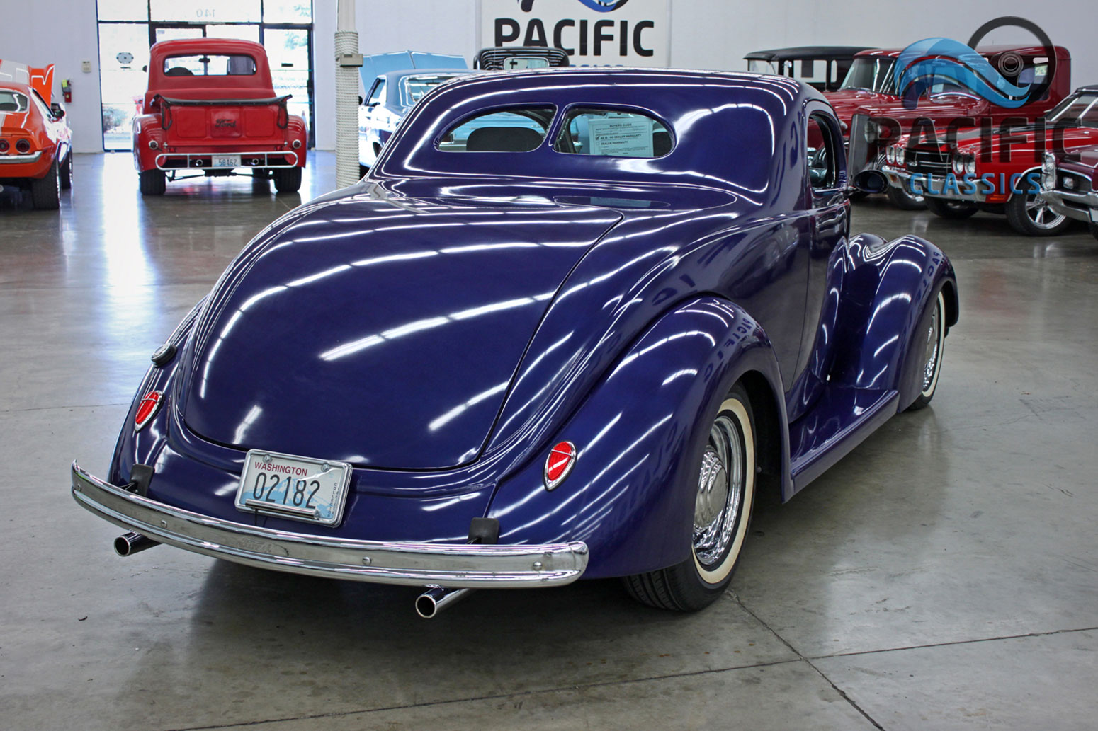 1937 Ford Coupe Kit Purple Pacific Classics