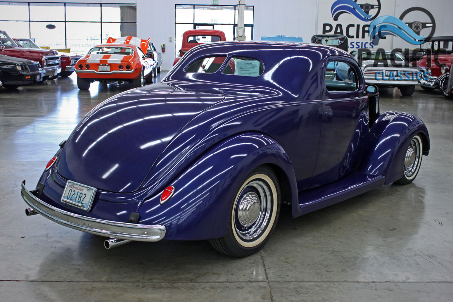 1937 Ford Coupe Kit Purple Pacific Classics