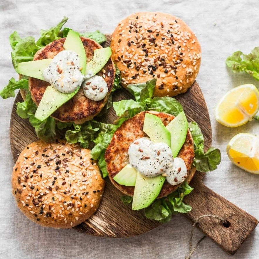 Seafood Burgers Pacific Cloud Seafoods