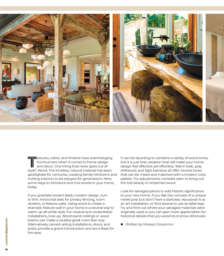 Branching Out Pacific Luxury Living