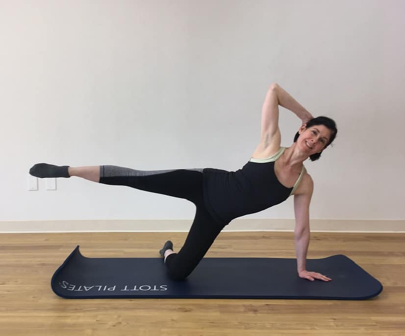 Spot the Difference Side Kick Kneeling Pacific Northwest Pilates