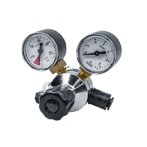 CO2 Regulator Oxyturbo Minor 06Bar 1Way M10. 5/16"JG out (for