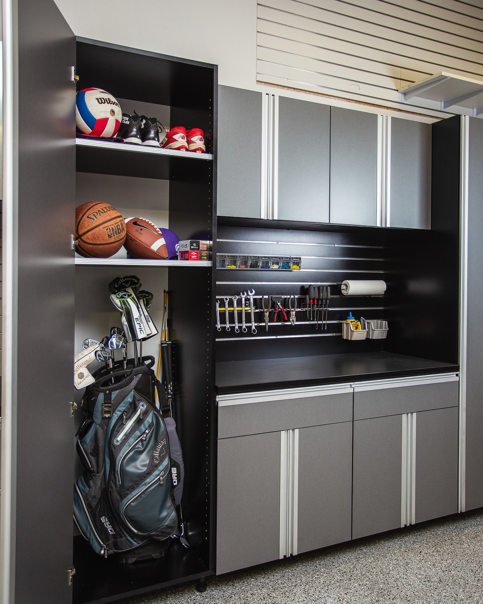 Garage for Sports Equipment Storage Pacific Panel