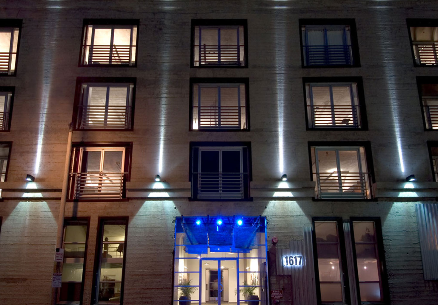 Cosmo Lofts Apartment Building, LA CA Pacific Reach