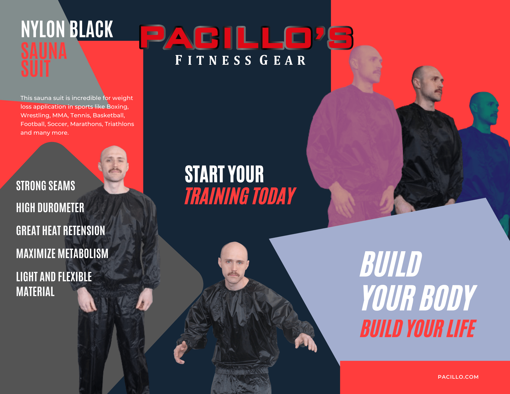 Mega Adjustable Squat Box Pacillo's Fitness Gear