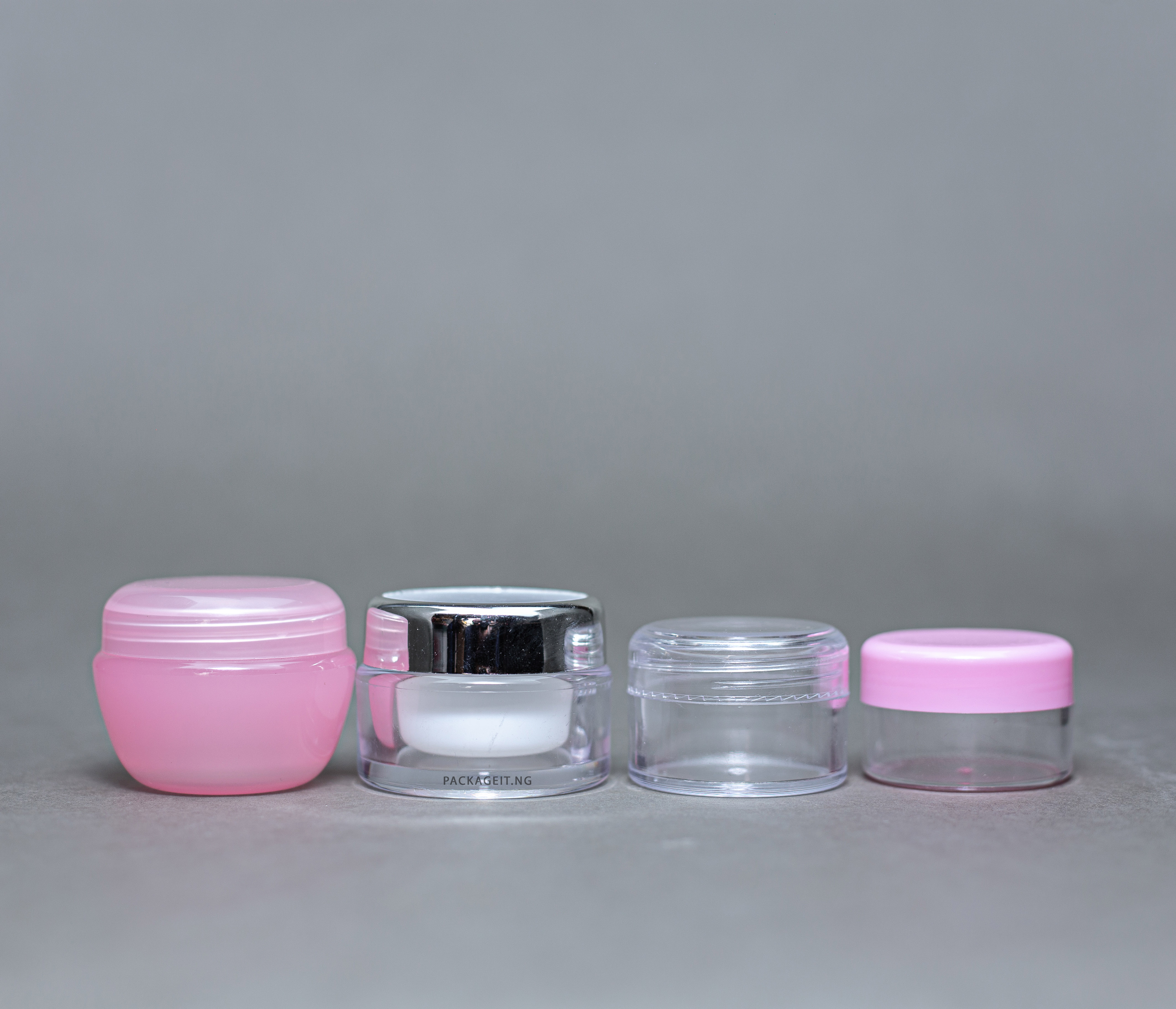 20 ml Lip Transparent Boss Balm Jar With White Inner