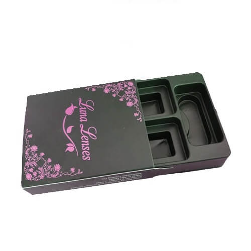 Custom Printed Contact Lens boxes with logo Package Perfection