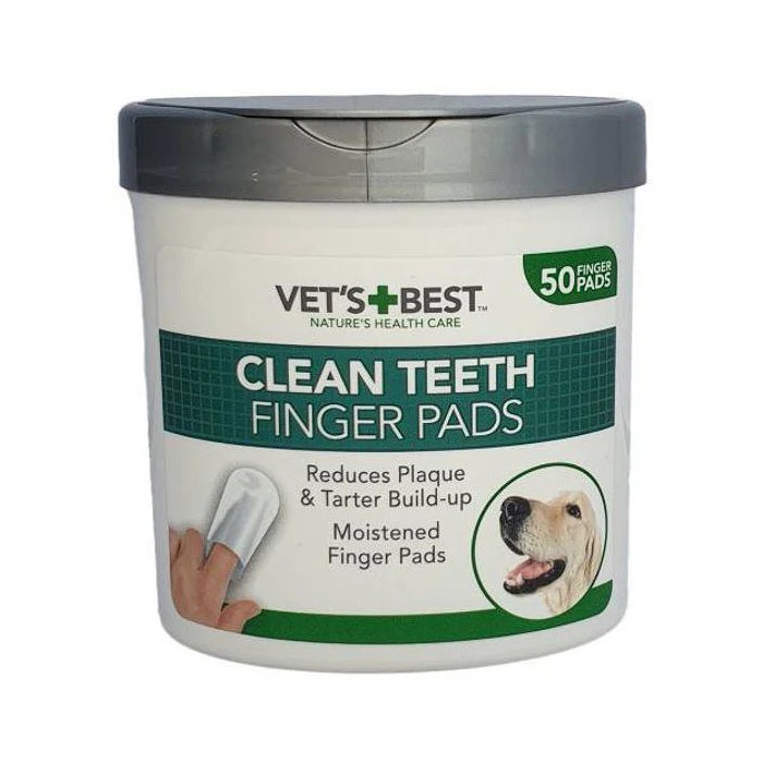 Vet's Best Clean Teeth Finger Pads for Dogs