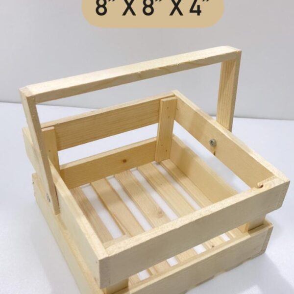 Pine Wood Baskets & Trays Packageworld