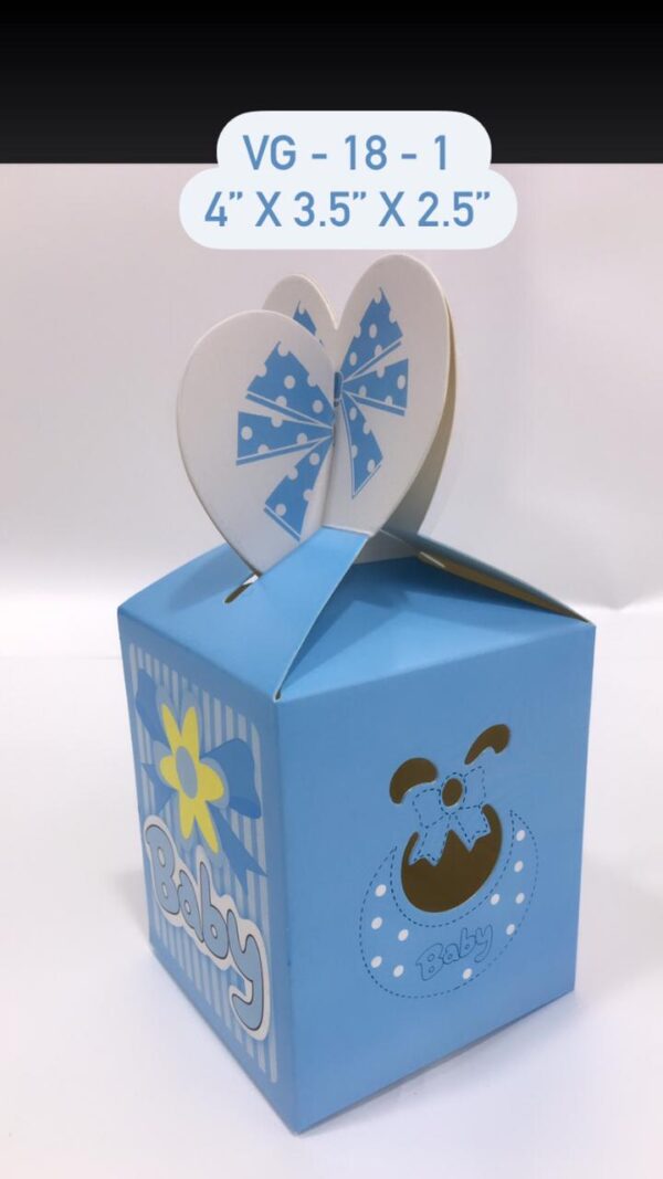 Birth Announcement Box For Baby Boy Packageworld