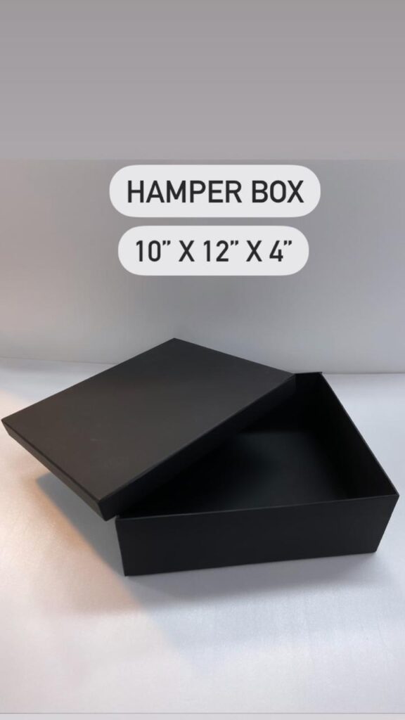 Cardboard Hamper Box (10″ x 12″x 4″) Packageworld