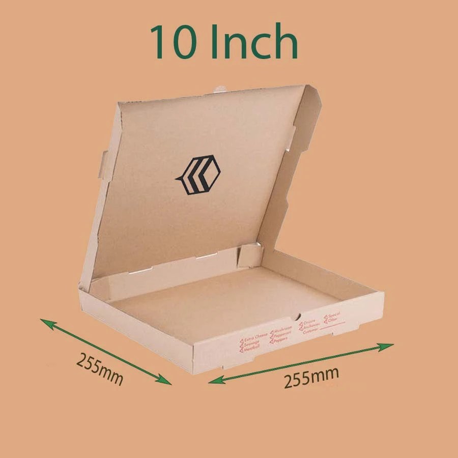 10 inch Pizza Boxes Packaging Bee