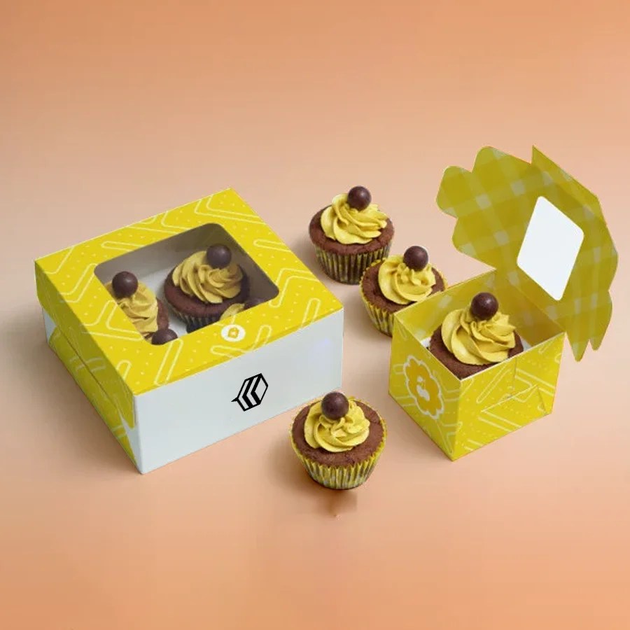 Cupcake Gift Boxes PackagingBee