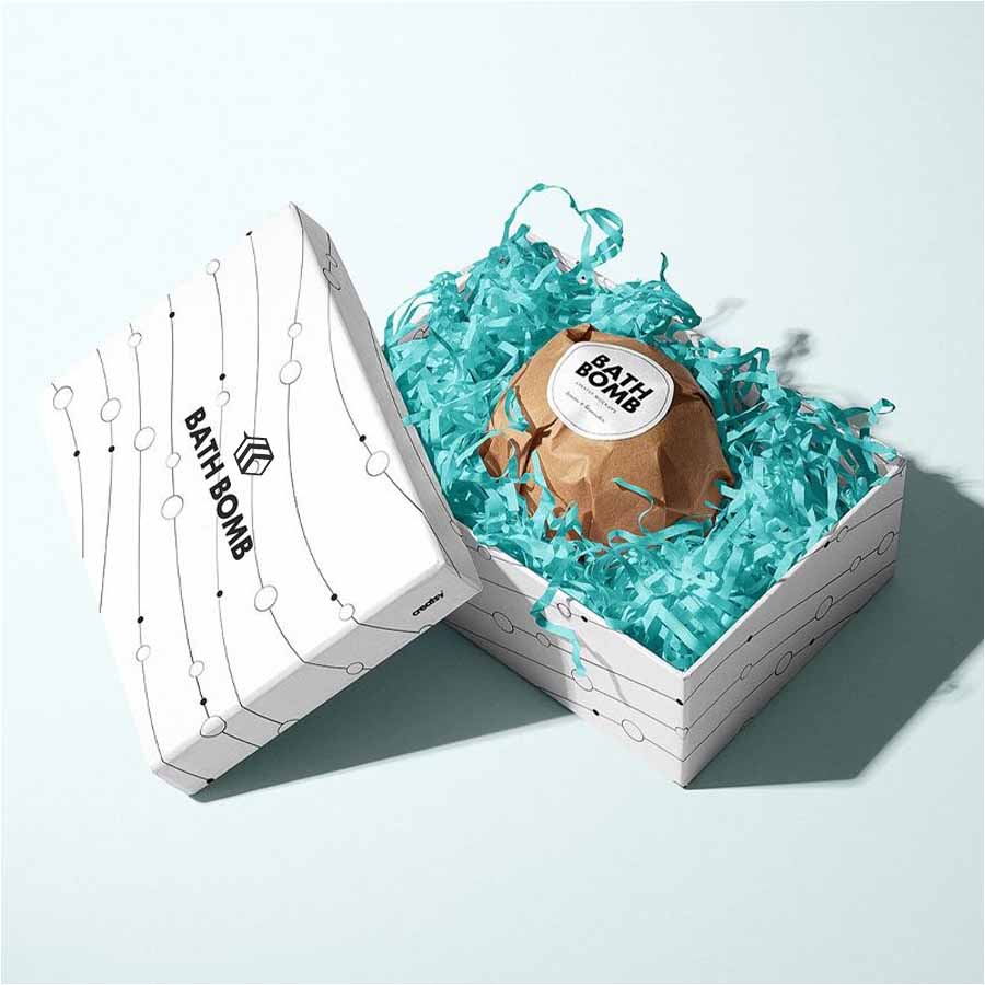 Bath Bomb Subscription Box PackagingBee