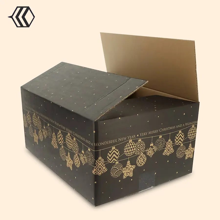 Christmas Shipping Boxes PackagingBee
