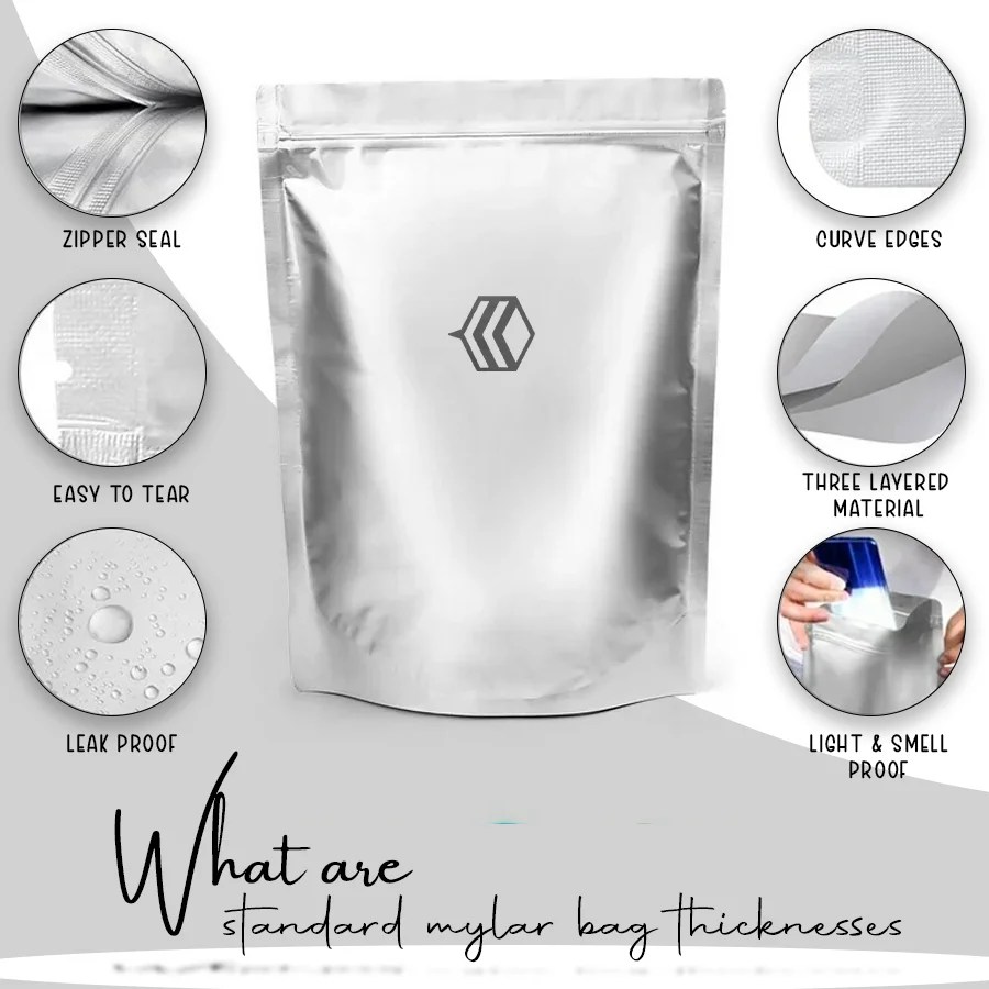What Are Standard Mylar Bag Thicknesses - Packaging Bee