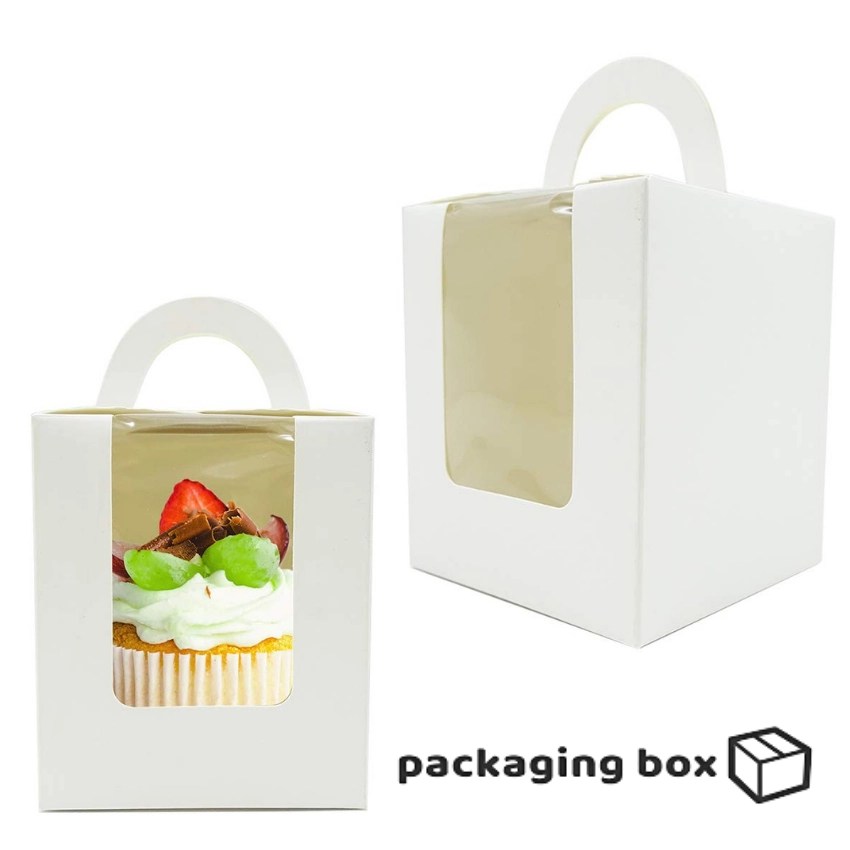 Single Cupcake Boxes Packaging Box