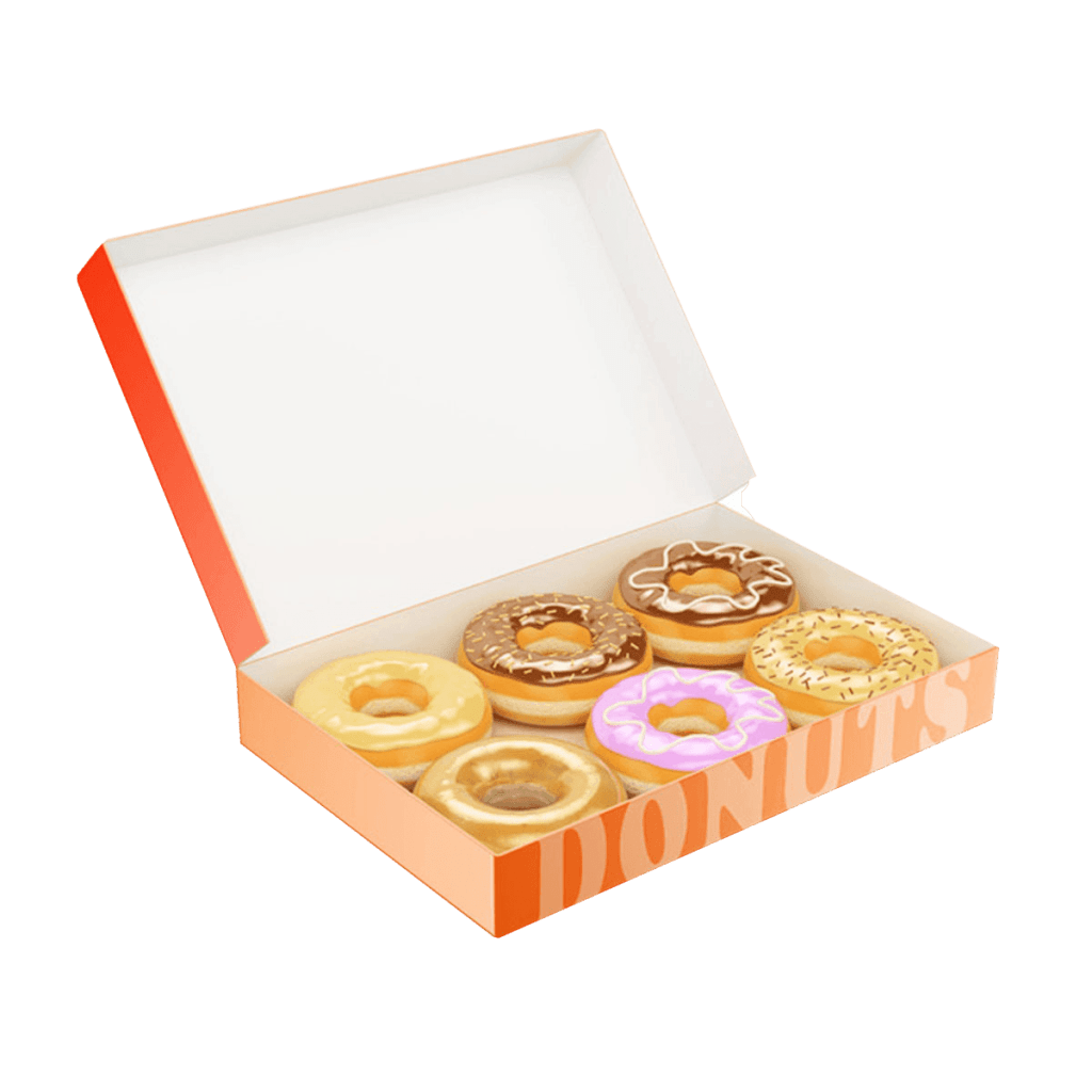 Custom Individual Doughnut Packaging Boxes Wholesale In UK