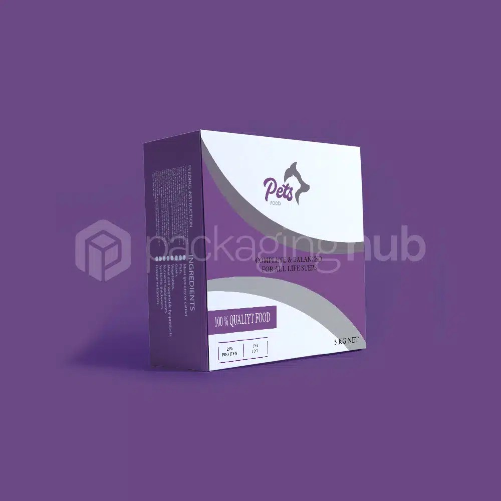 Custom Pet Food Packaging Boxes With Free Shipping in USA