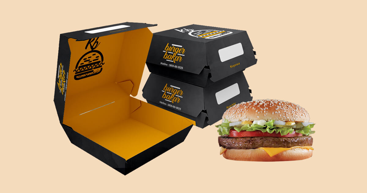 Grow your FastFood Business with Custom Burger Boxes