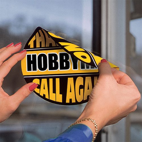 Buy Clear Vinyl Stickers Printing Services From PackagingSea