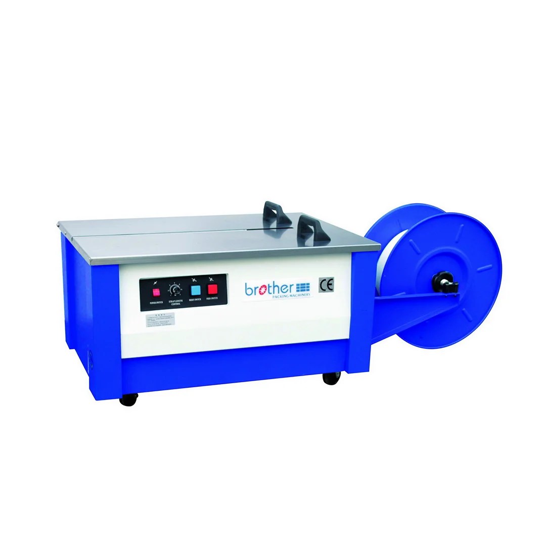 SEMI AUTOMATIC STRAPPING MACHINELOW TABLE TOP Packamaze Industrial
